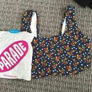 New, never worn Parade bralette